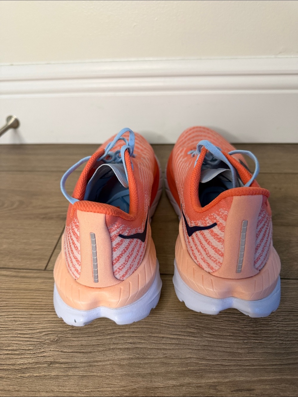 Hoka Mach 5 Women's Running Shoes Camellia Peach Parfait Workout size 8B - Picture 4 of 10